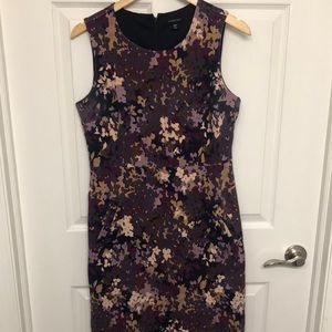 Lands End Flower Sheath Dress